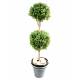 Artificial Boxwood DOUBLE BALL STEM NEW