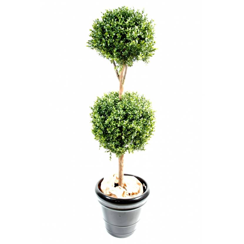 Artificial Boxwood DOUBLE BALL STEM NEW