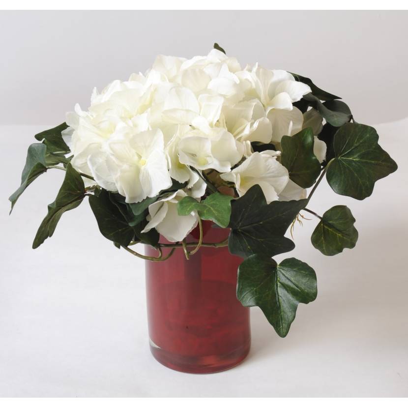 Bouquet of artificial HYDRANGEA