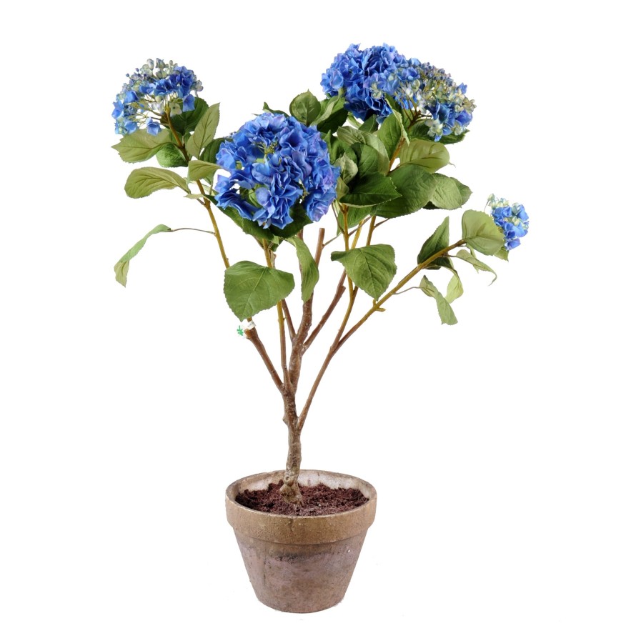 HYDRANGEA EARTHEN POT (Net promotional price)