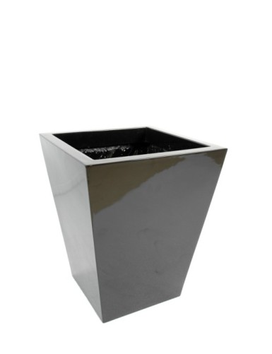 SQUARE TOPF SCHWARZ MARMOR