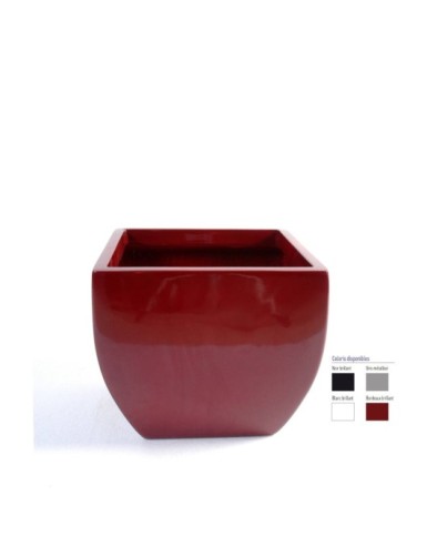 SQUARE RUNDER TOPF SCHWARZ...