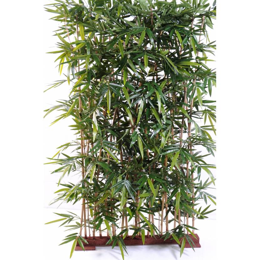 Bambou japonnais haie artificielle verte 150 cm sur socle 75 cm | Haie  artificielle | Vert Espace