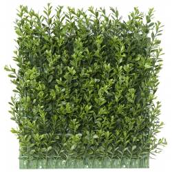 Artificial BOXWOOD RED DAY UV WALL PLATE
