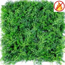 Artificial WALL MIXED FERN BACKGROUND 50*50 FR - Fire Resistant