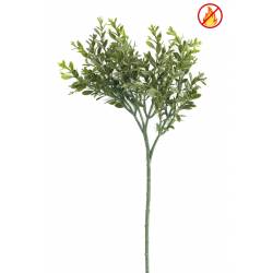 Artificial BOXWOOD "RED DAY" SPRAY FR - Fire Resistant
