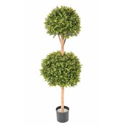 Artificial boxwood DOUBLE BALL STEM NEW