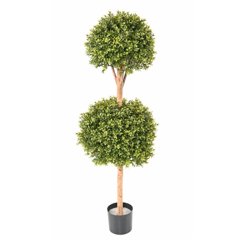 Artificial boxwood DOUBLE BALL STEM NEW