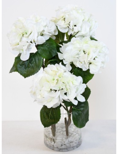 RAMO DE HORTENSIA BLANCA