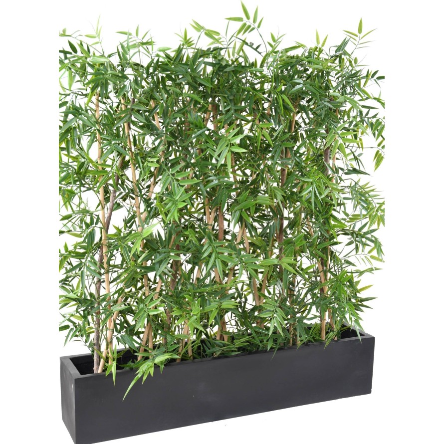 BAMBÚ JAPONÉS PLÁST. SETO DENSO RESISTENTE A LOS RAYOS UV EN JARDINERA