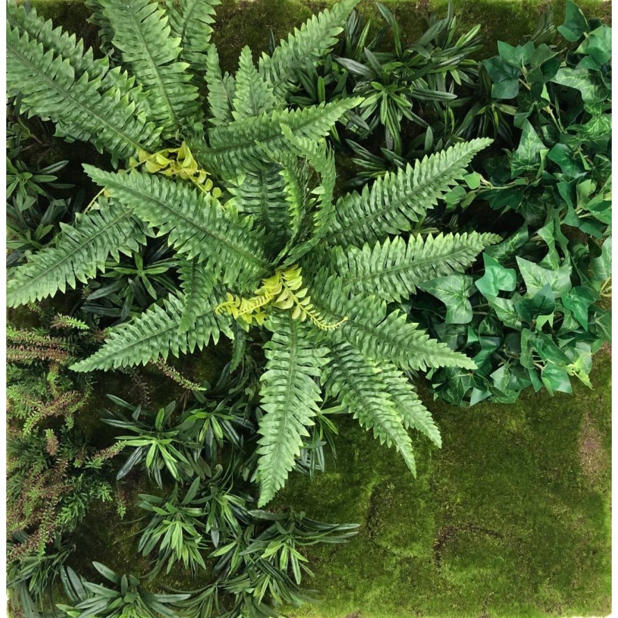 JARDÍN VERTICAL CON PLANTAS C1