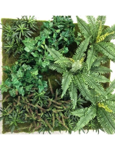 JARDÍN VERTICAL CON PLANTAS C2