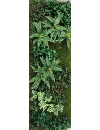 JARDÍN VERTICAL CON PLANTAS C3