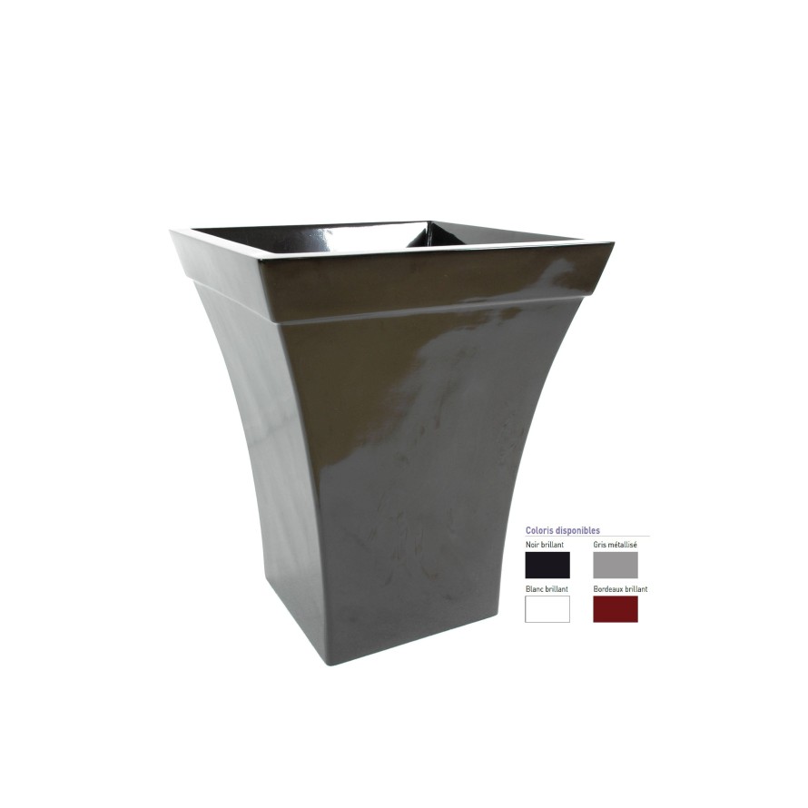 KING TOPF SCHWARZ GLÄNZEND