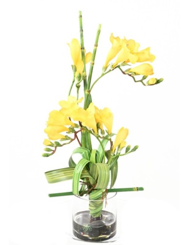 RAMO DE FREESIA AMARILLA