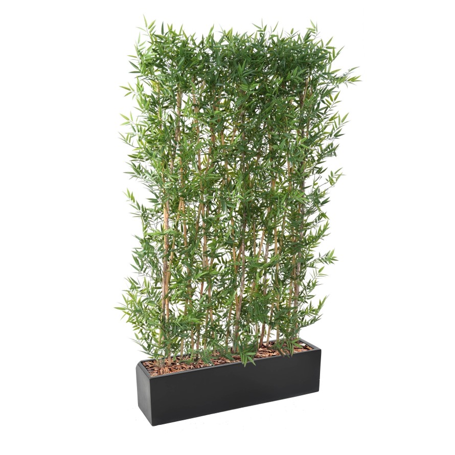 BAMBUS JAPANESE PLAST DICHTE HECKE UV IN BALKONKASTEN