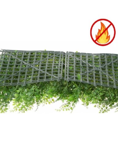 GREEN WALL MIXED FERN PANEL 50*50 FR - Fire Resistant