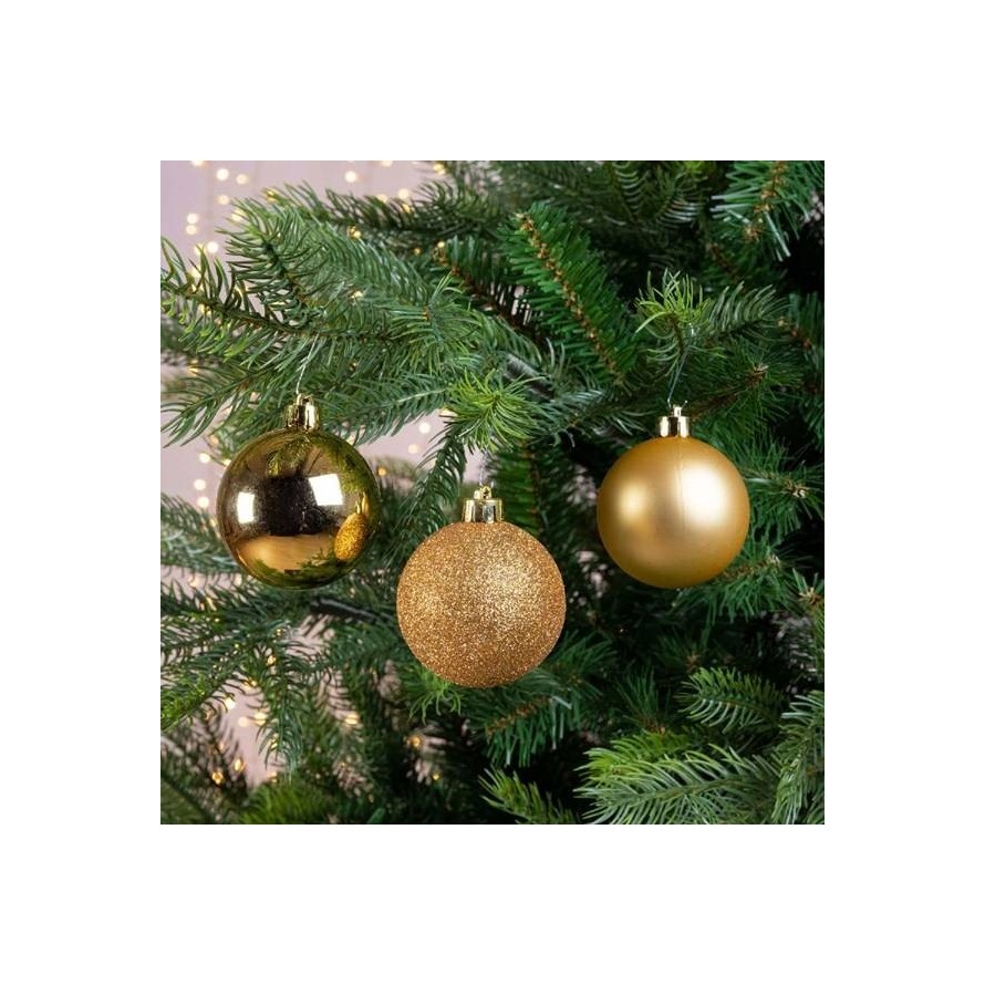 BRUCHSICHERE KUGELN GOLD (30er-Packung)