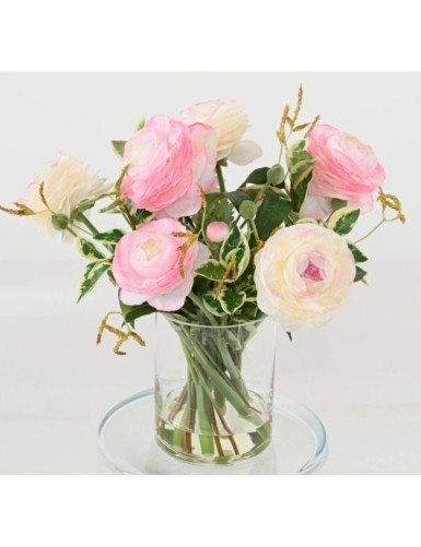 RAMO DE RANÚNCULO EN JARRÓN