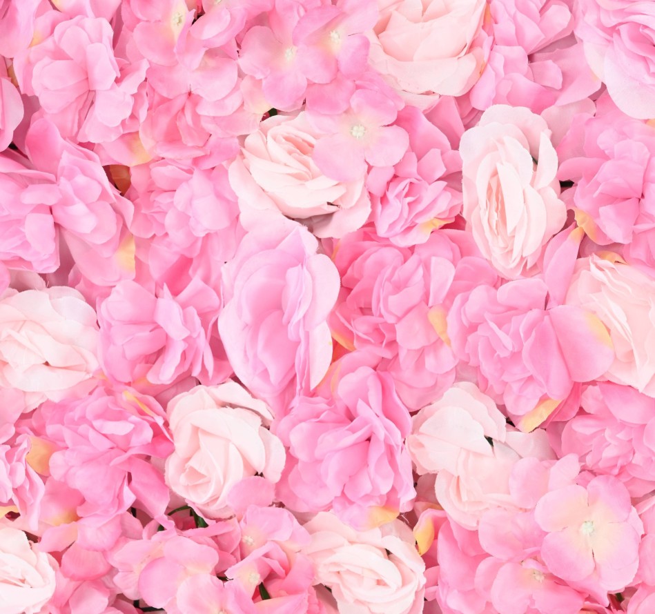 JARDÍN VERTICAL CON FLORES 2 40*60