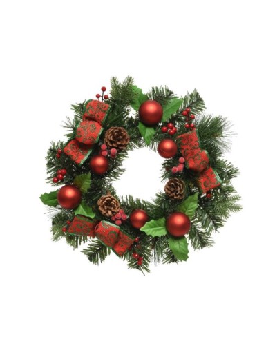 KRANZ AUS ROTEN KUGELN –...