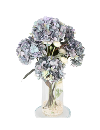 RAMO DE HORTENSIA AZUL