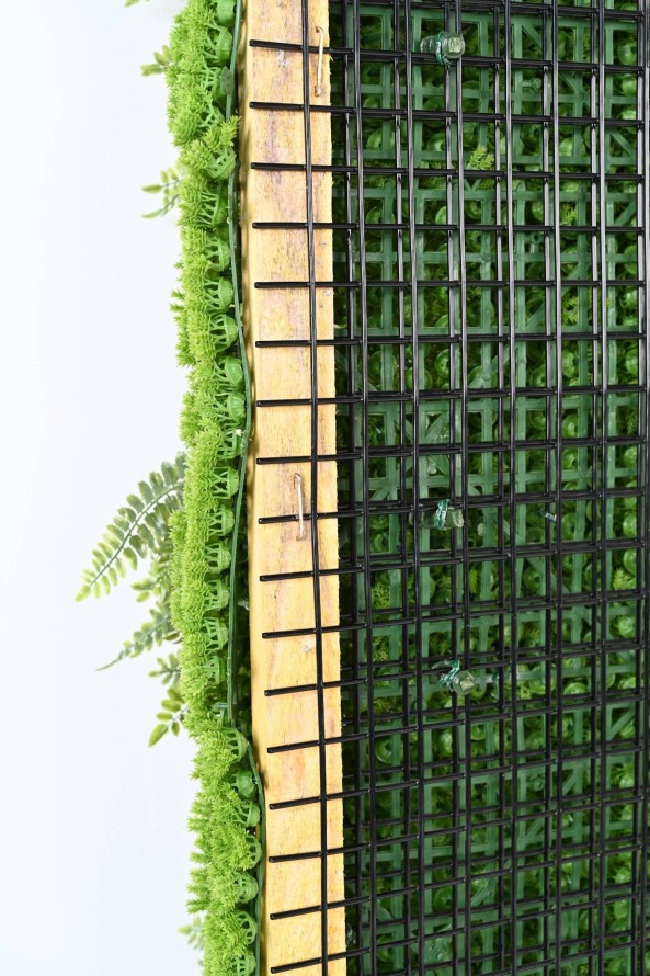 JARDÍN VERTICAL CON PLANTAS BERBERIS