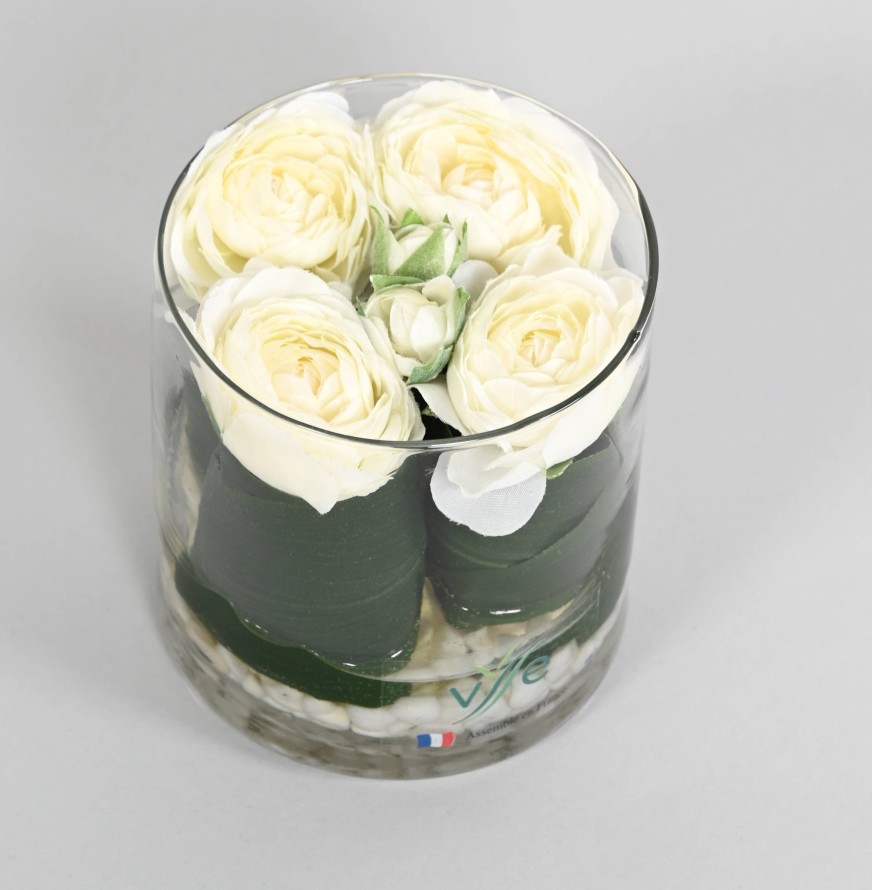 CENTRO DE MESA DE RANÚNCULOS MINI