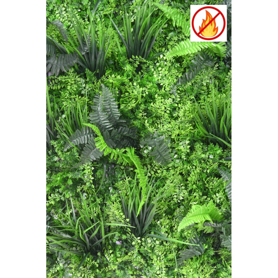 PANEL DE JARDÍN VERTICAL G 100*100 FR - Resistente al Fuego