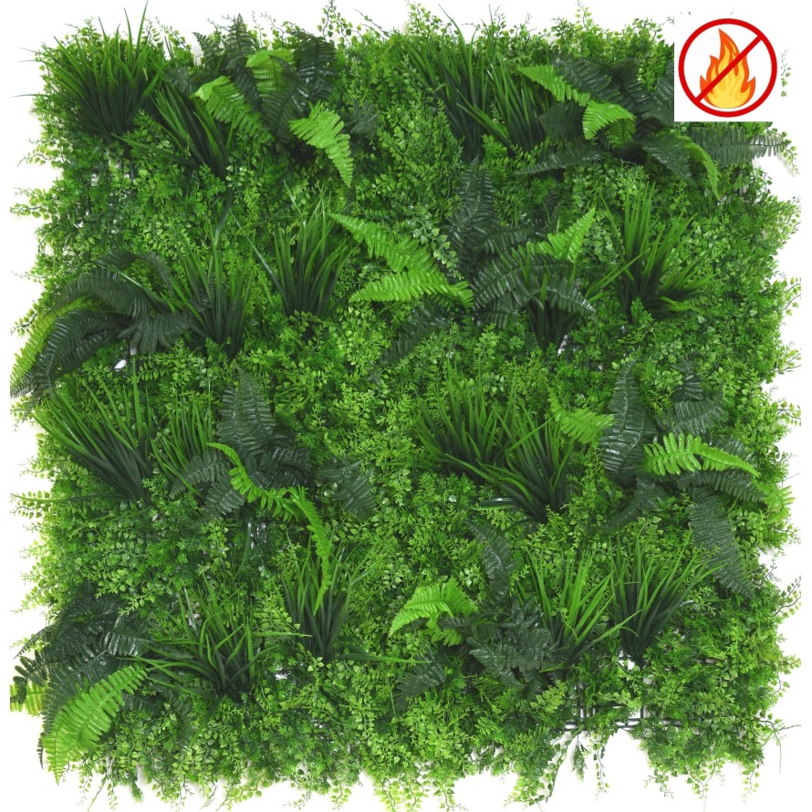 PANEL DE JARDÍN VERTICAL G 100*100 FR - Resistente al Fuego