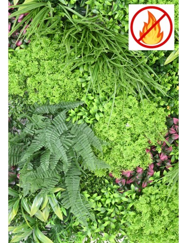 PANEL DE JARDÍN VERTICAL K 100*100 FR - Resistente al Fuego