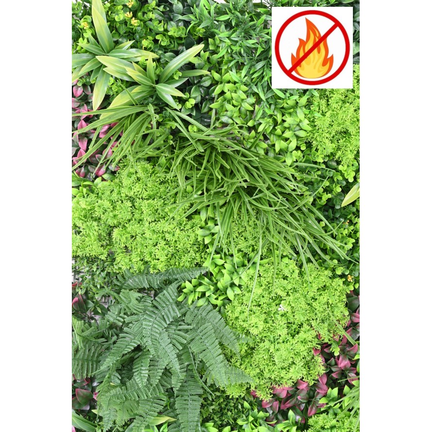 PANEL DE JARDÍN VERTICAL K 100*100 FR - Resistente al Fuego