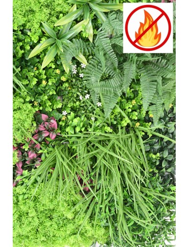 PANEL DE JARDÍN VERTICAL K 100*100 FR - Resistente al Fuego
