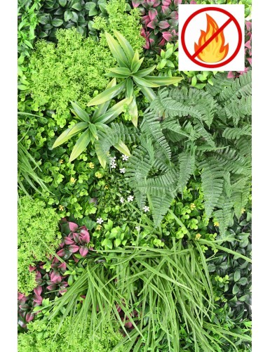 PANEL DE JARDÍN VERTICAL K 100*100 FR - Resistente al Fuego