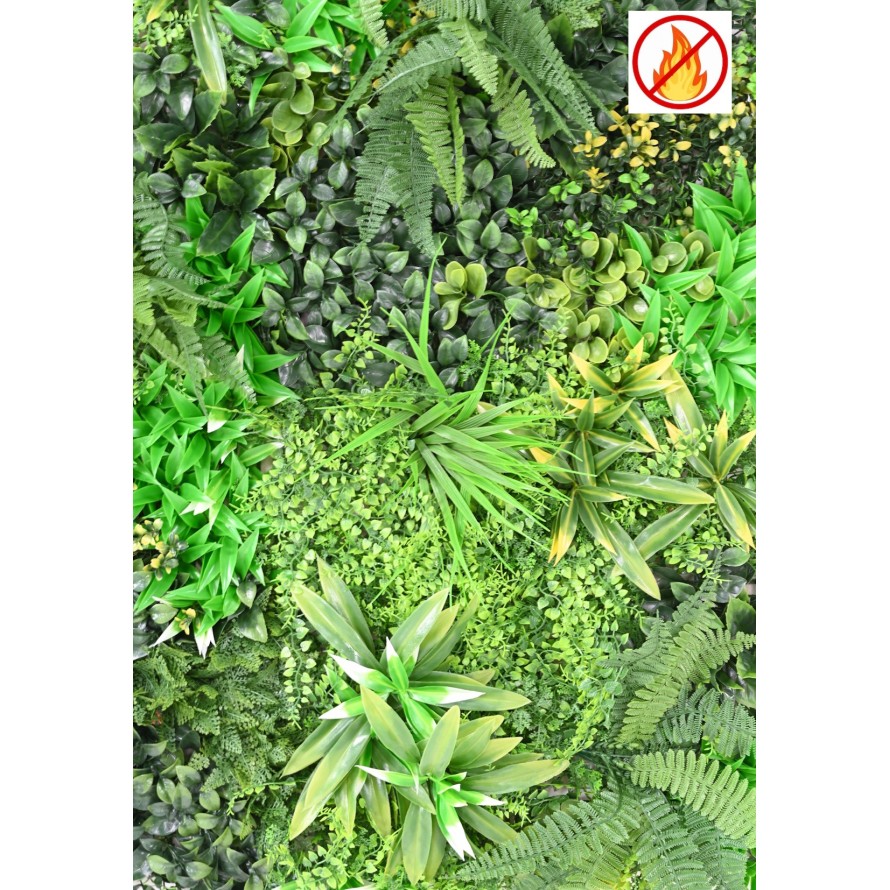 PANEL DE JARDÍN VERTICAL L 100*100 FR - Resistente al Fuego