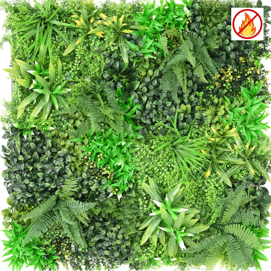 PANEL DE JARDÍN VERTICAL L 100*100 FR - Resistente al Fuego