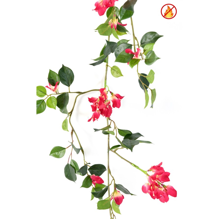 BOUGAINVILLEA (Drillingsblume) GIRLANDE FR – Feuerbeständig
