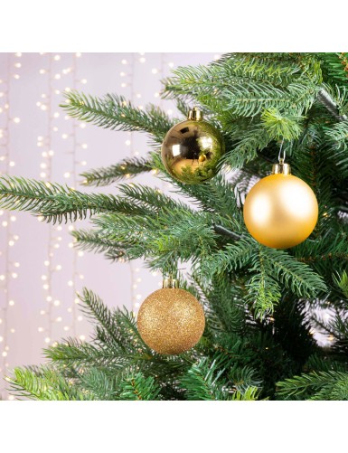 BRUCHSICHERE KUGELN GOLD (10er-Packung)