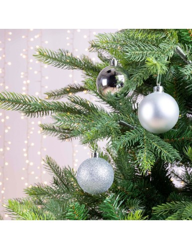 BOLA IRROMPIBLE PLATEADA (caja de 10)
