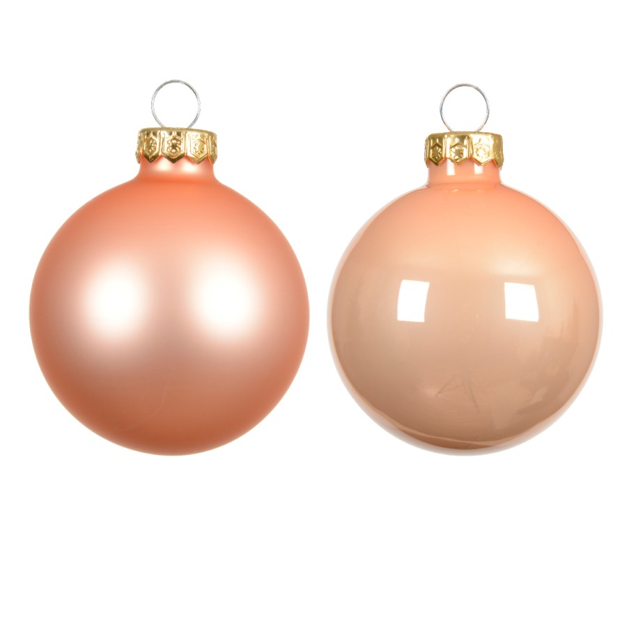 BOLA VIDRIO MELOCOTÓN (caja de 10)