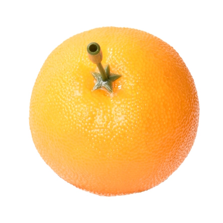 ORANGE MITTELGROß MIT STIEL