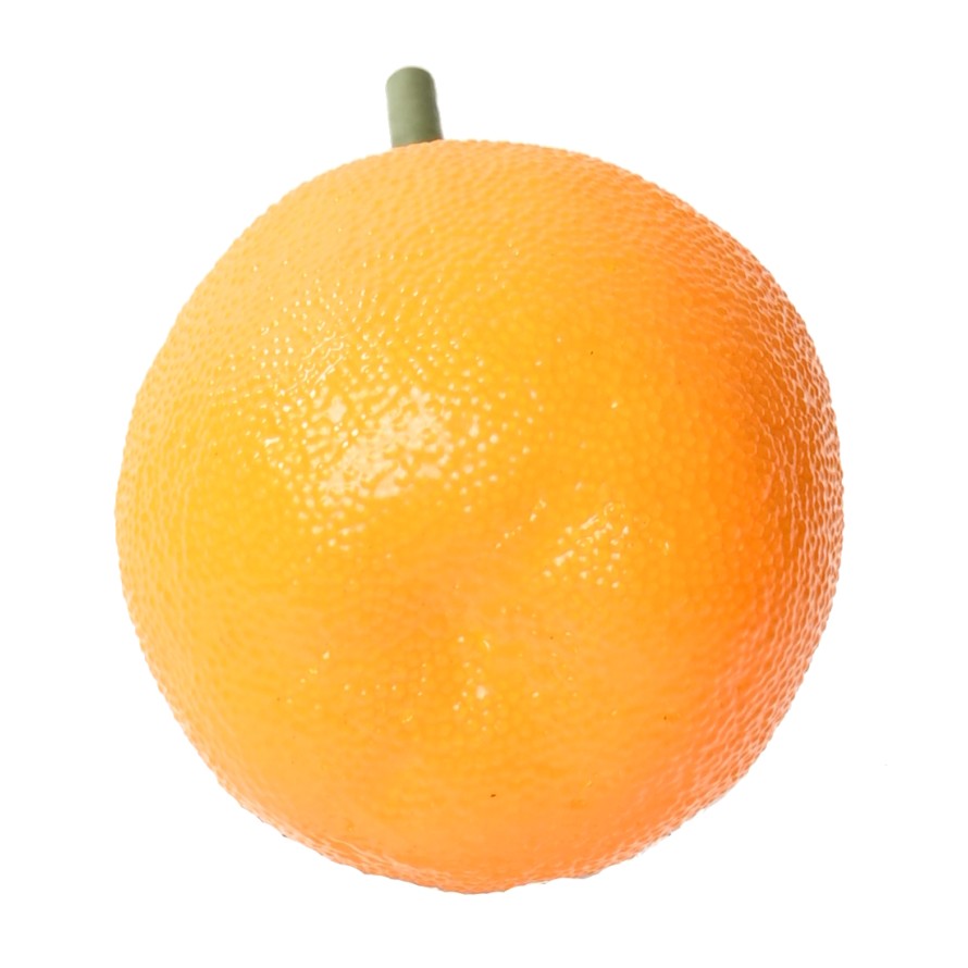 Naranja mediana con tallo