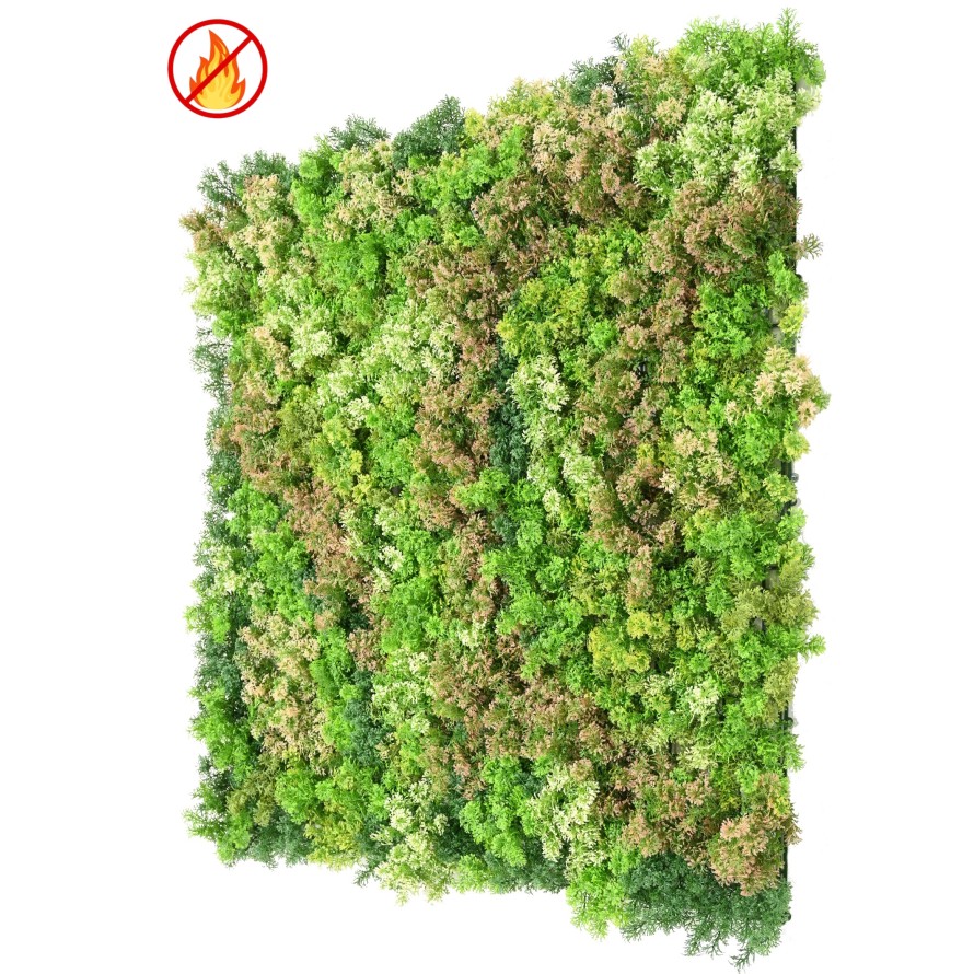 WAND PLATTE MOSS 100*100 FR – Feuerbeständig