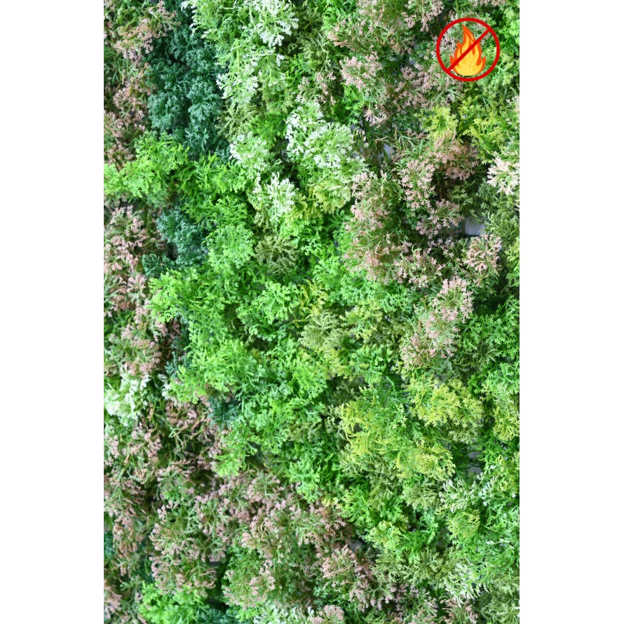 GREEN WALL PANEL MOSS 100*100 FR - Fire Resistant