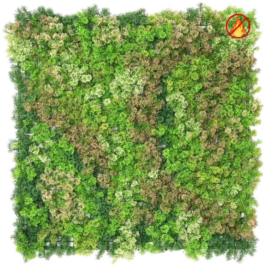 GREEN WALL PANEL MOSS 100*100 FR - Fire Resistant