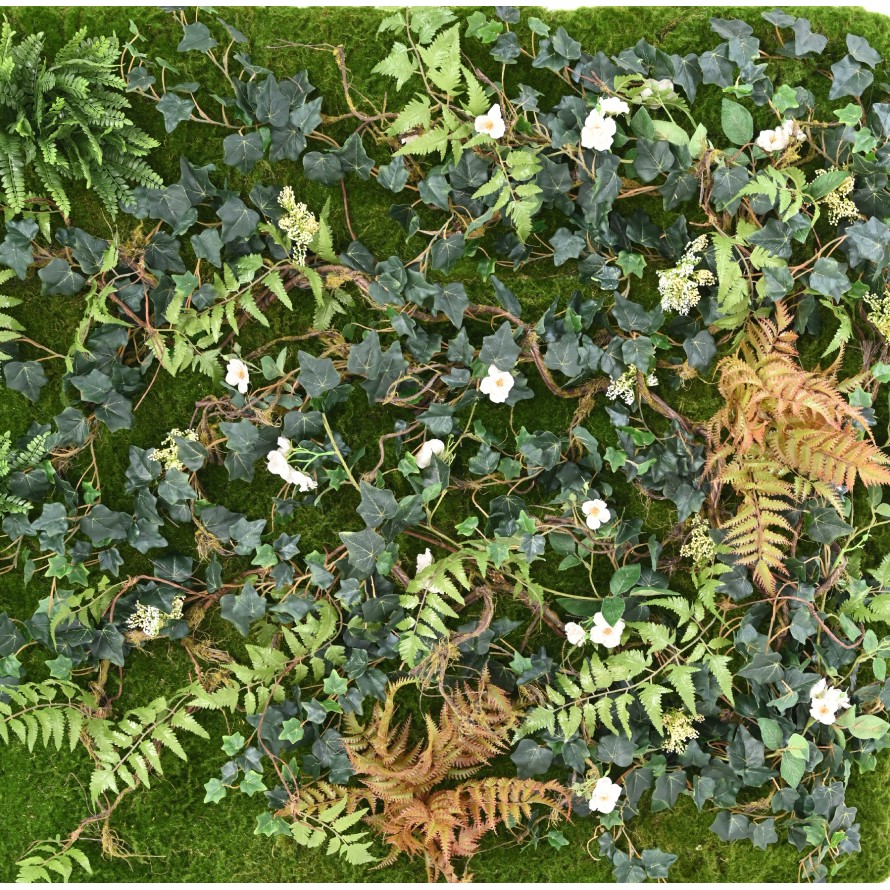 MUR VEGETAL SOUS BOIS