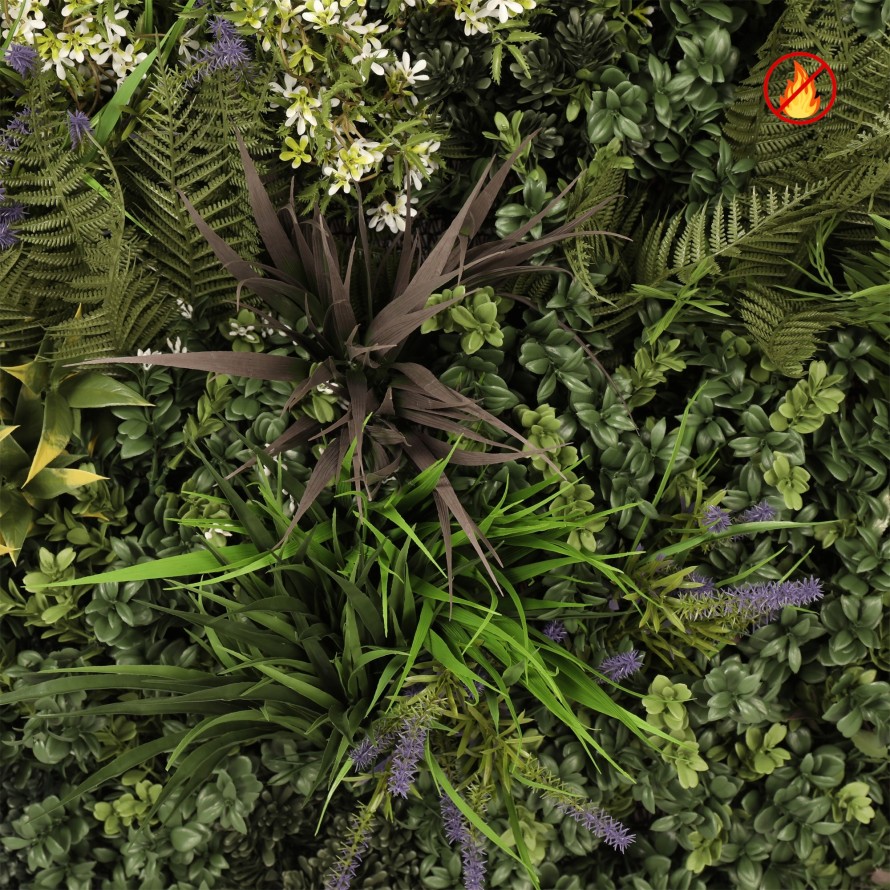 GREEN WALL LUXURY LAVENDER UV/FR – UV Resistant / Fire Resistant
